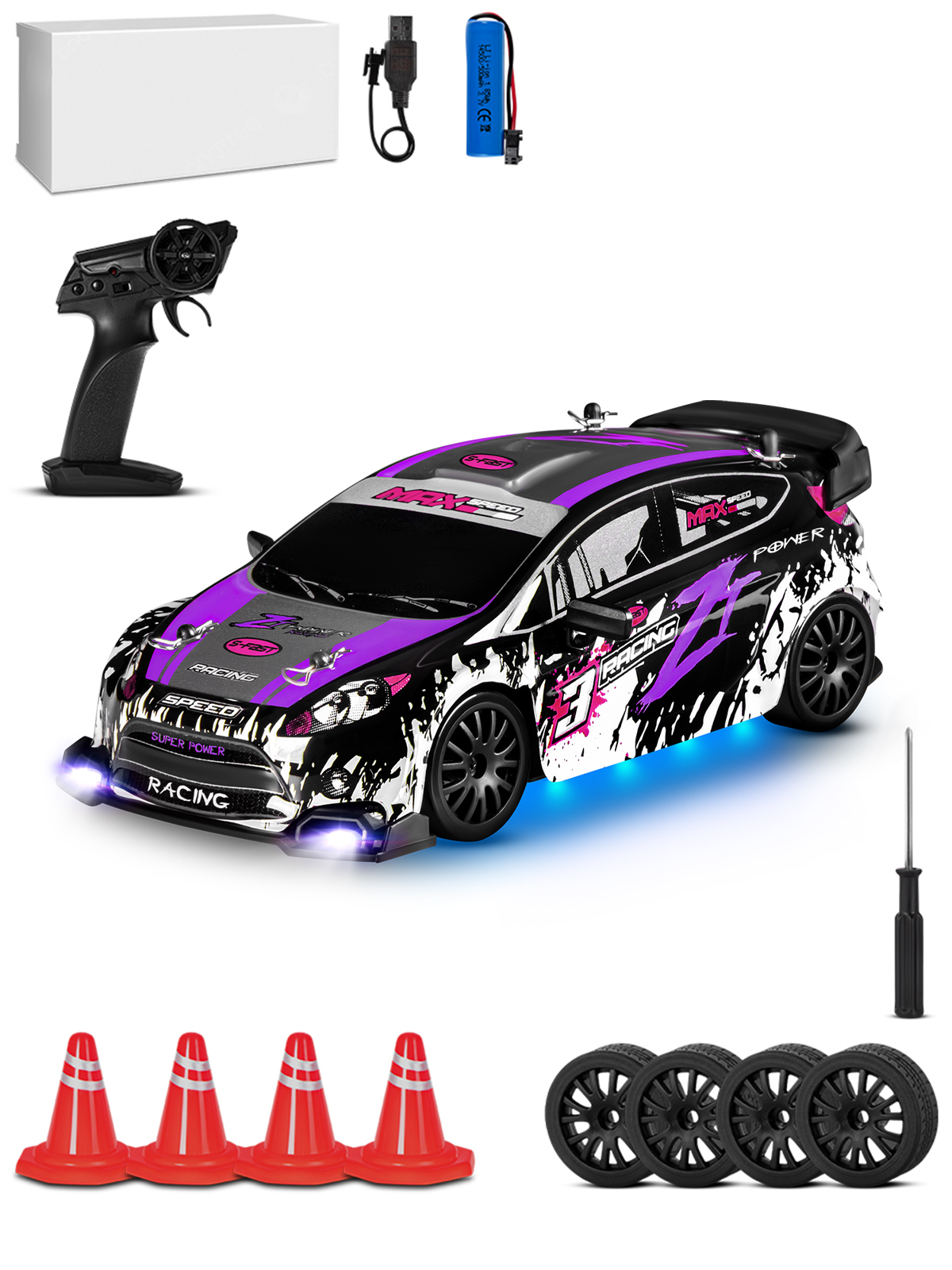 Автомобиль РУ AUTODRIVE 1:24 - фото 10