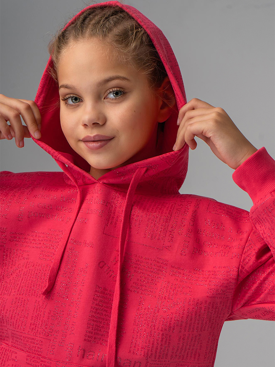Худи BONITO KIDS SS6073фуксия - фото 9