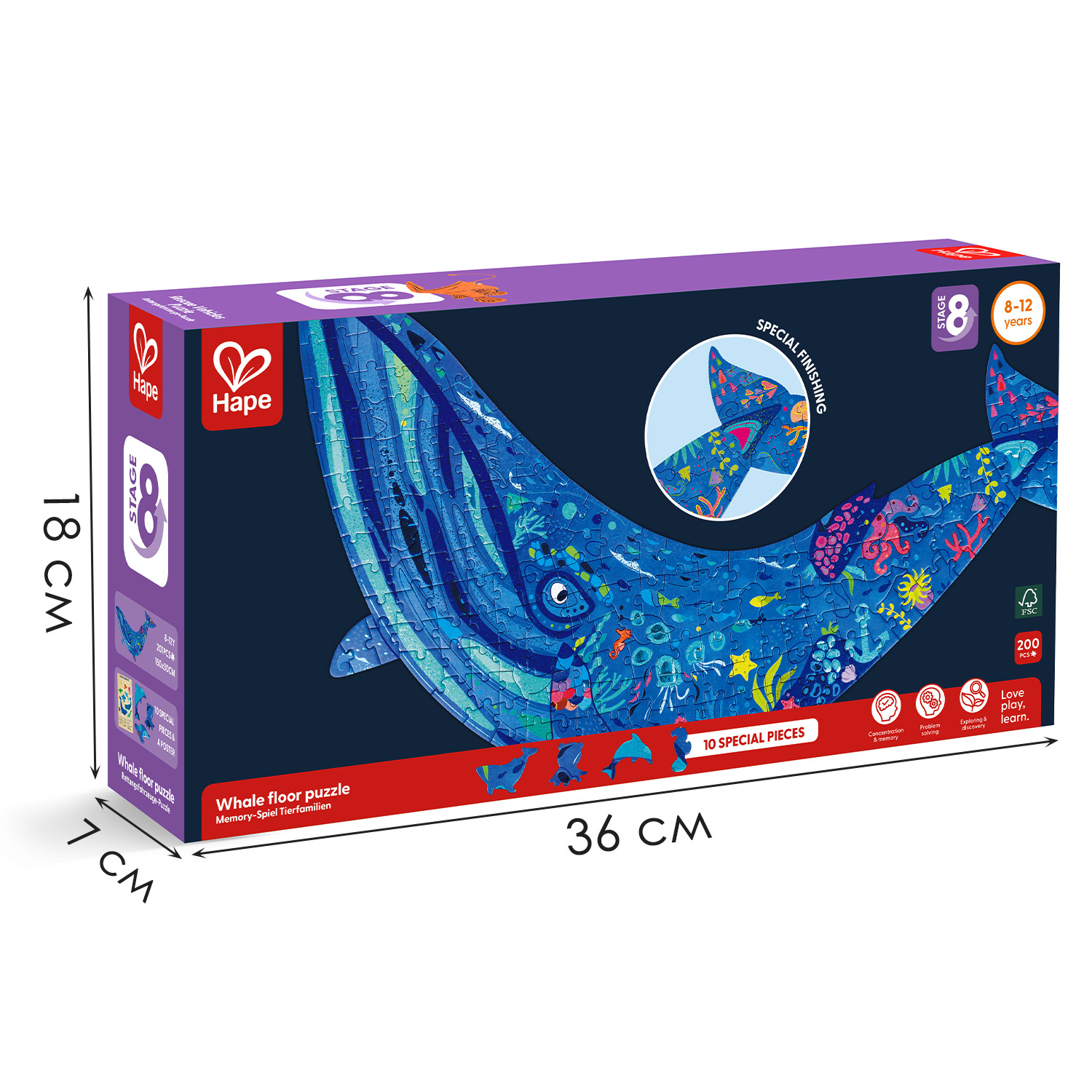 Пазл Hape классический - фото 8