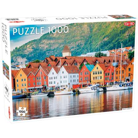 Пазл Tactic Games Гавань Бергена 1000 дет классический