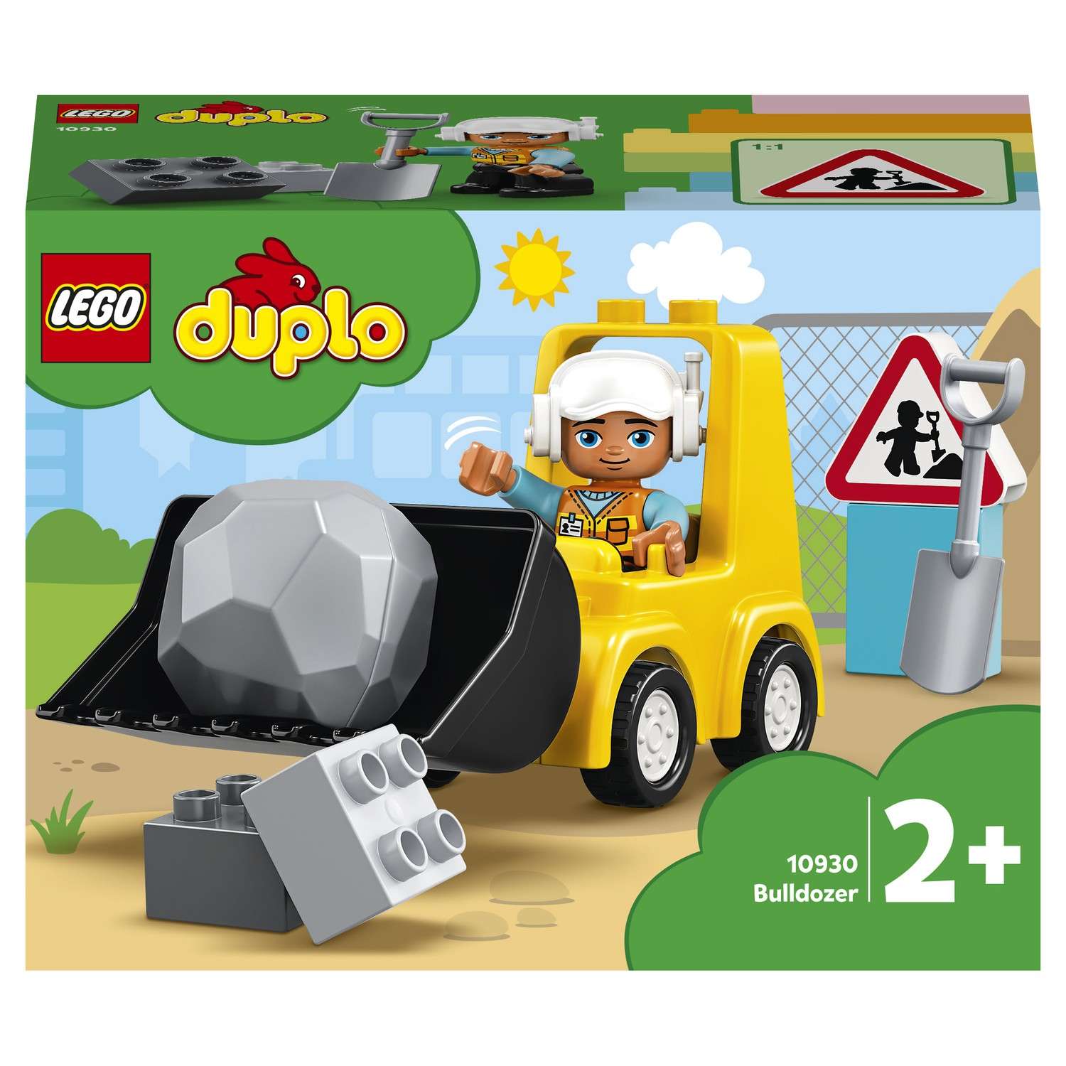 Конструктор LEGO DUPLO Бульдозер - фото 3