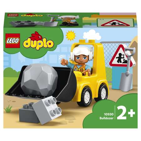 Конструктор LEGO DUPLO Бульдозер блочный