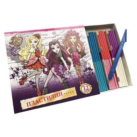 Пластилин Barbie 12 цв.