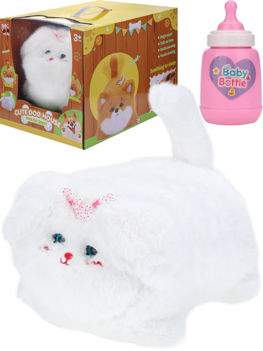 Мягкая игрушка Рыжий кот собачка - фото 1