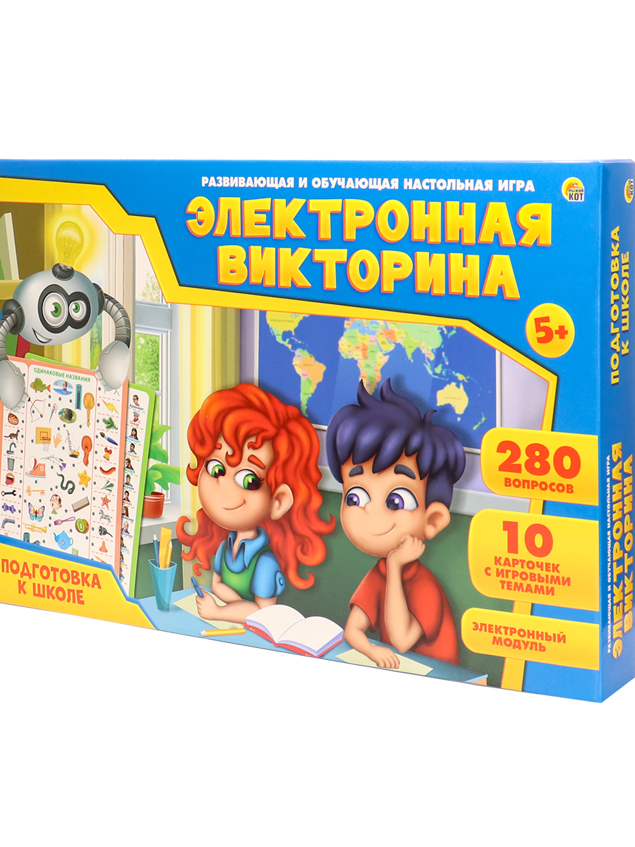 Настольная игра Рыжий кот Викторина - фото 5
