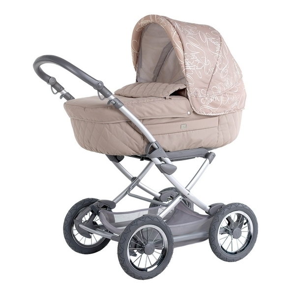 Коляска-люлька Happy Baby Charlotte Cream - фото 1