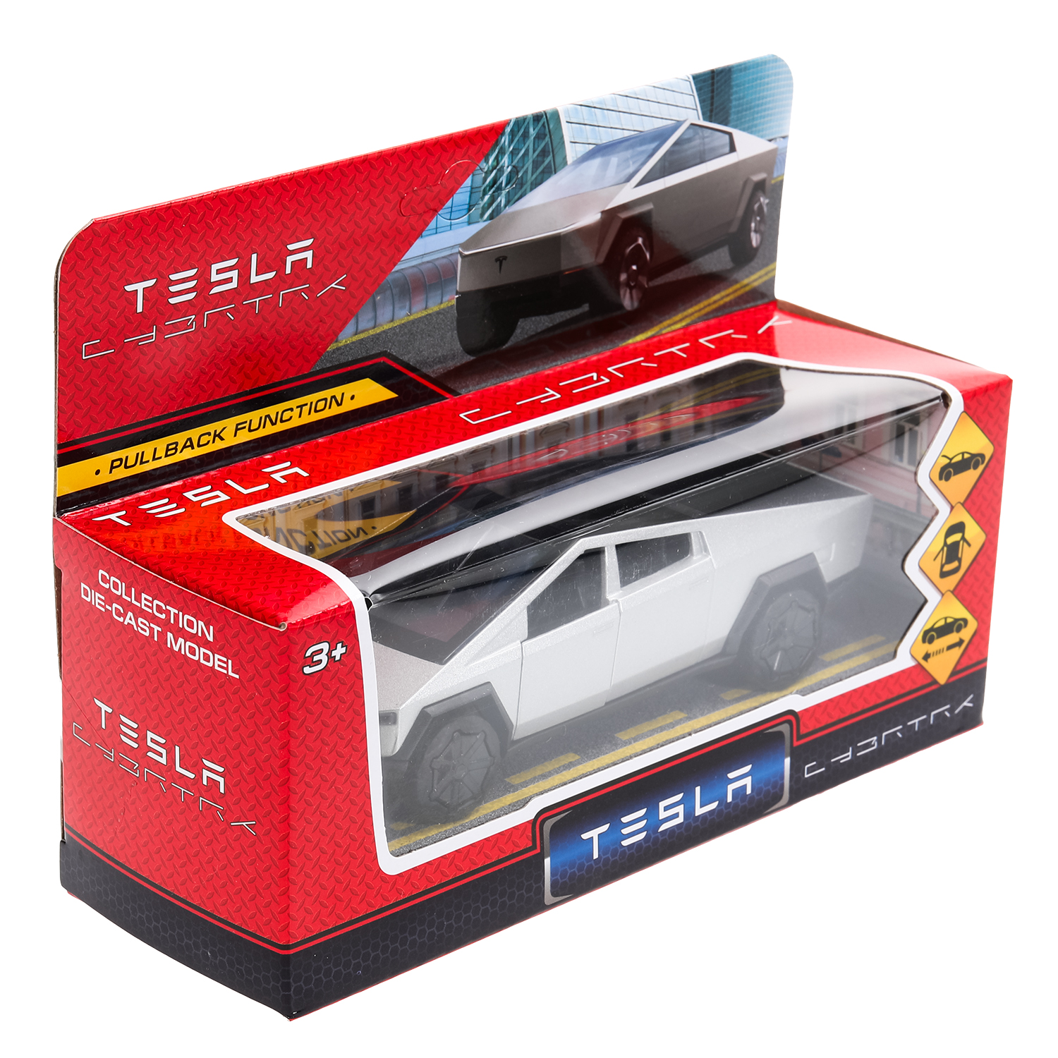 Автомобиль Технопарк Tesla Cybertruck 383477 - фото 2
