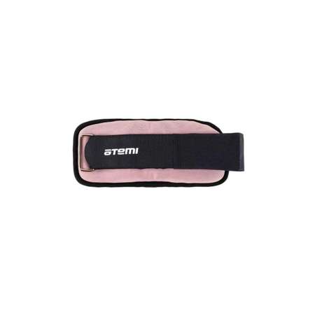 Утяжелители неопреновые Atemi, 2 шт х 0,5 кг, розовые