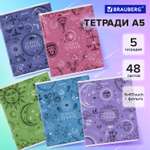Общая тетрадь Brauberg клетка 48 лист. 5 шт.