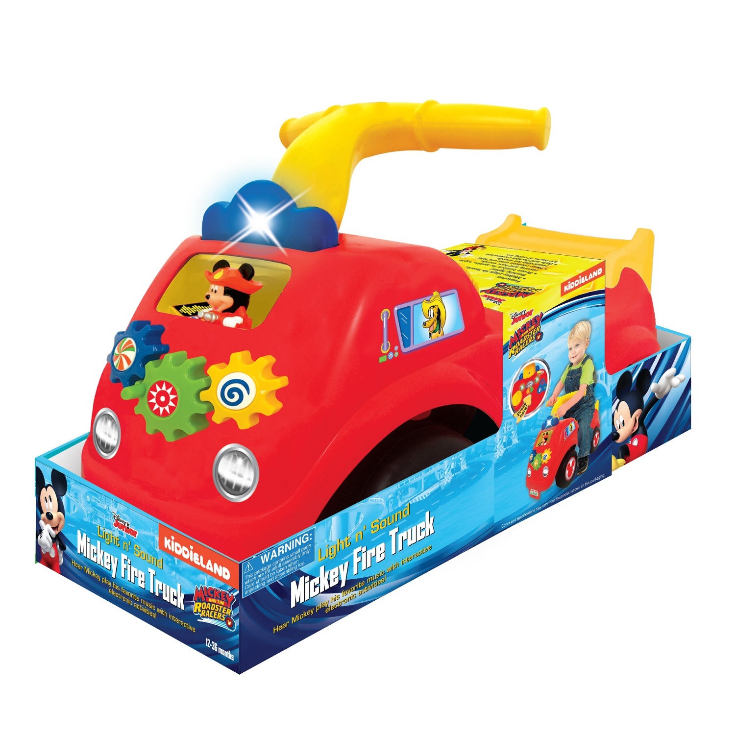 Пушкар Kiddieland Пожарная машина Микки - фото 2