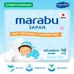 Пелёнки одноразовые MARABU 60х60 см
