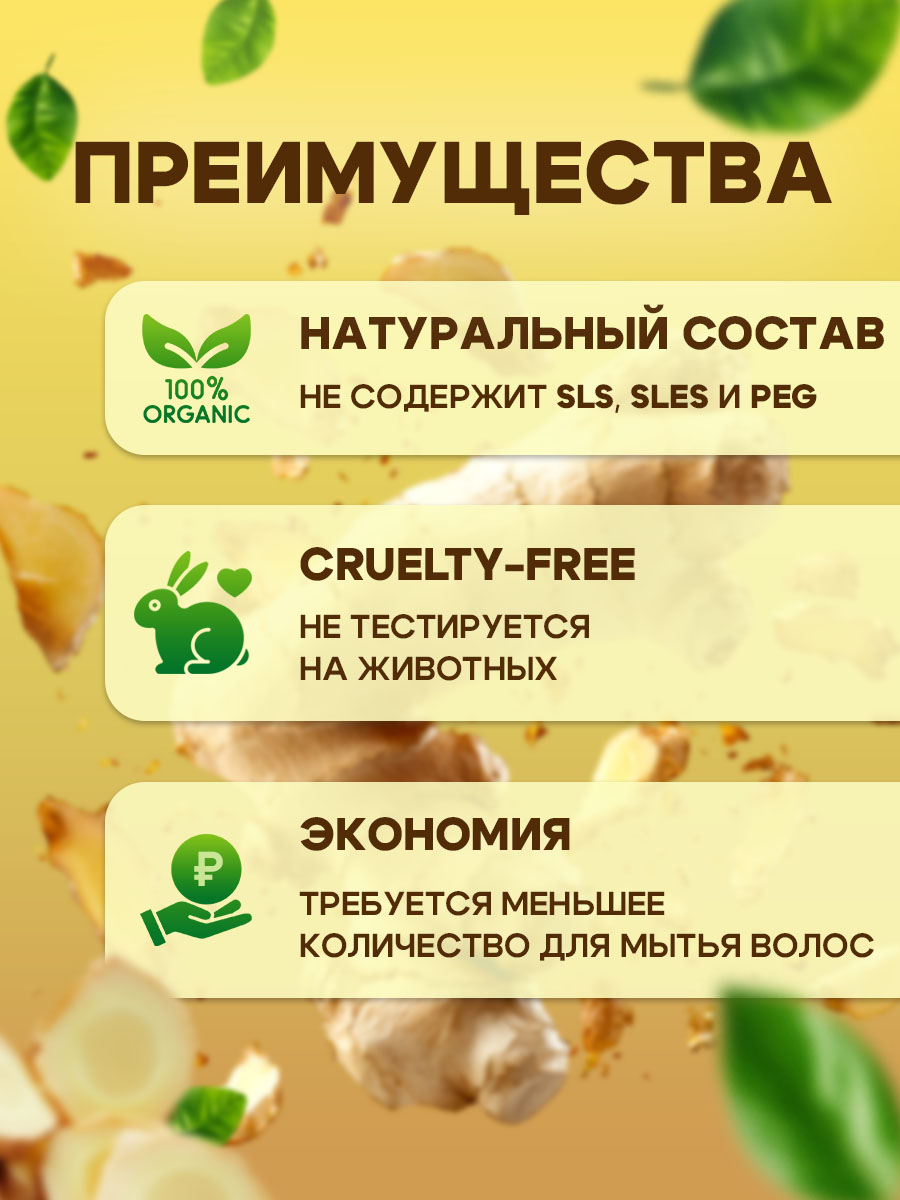 Шампунь GREENAURUM 60 мл - фото 2