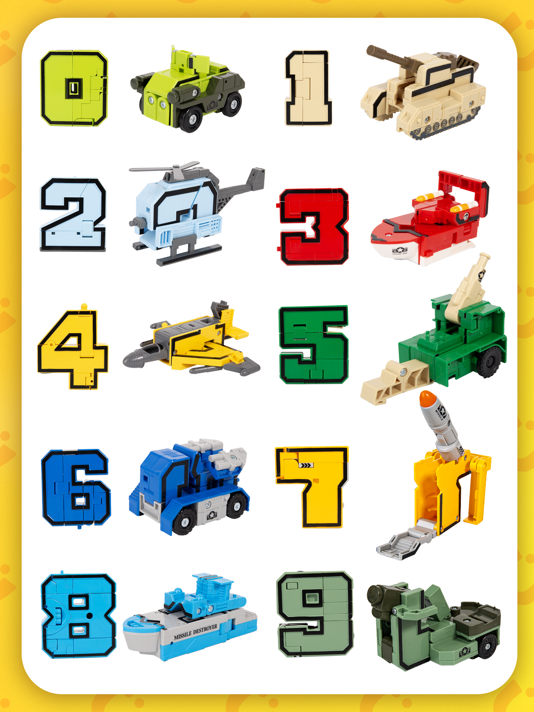 Фигурка BAZUMI Цифроботы трансформеры - фото 8