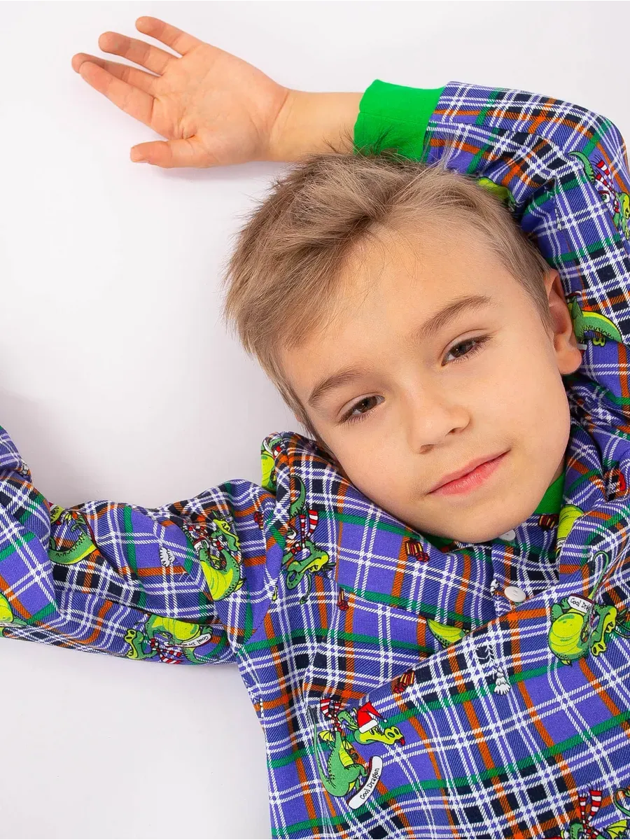 Пижама MY BUY MB6039ГДЗ - фото 6