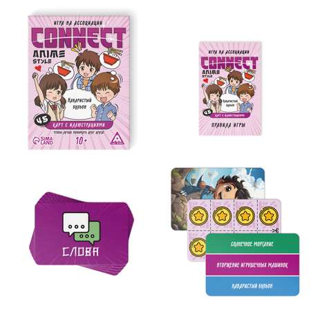 Настольная игра Лас Играс Connect Anime style
