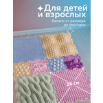 Коврик-пазл Ортодон массажный развивающий 26 x 130 см 8 шт.