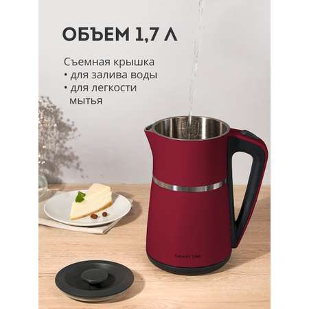 Чайник электрический Galaxy LINE GL0339 Красный