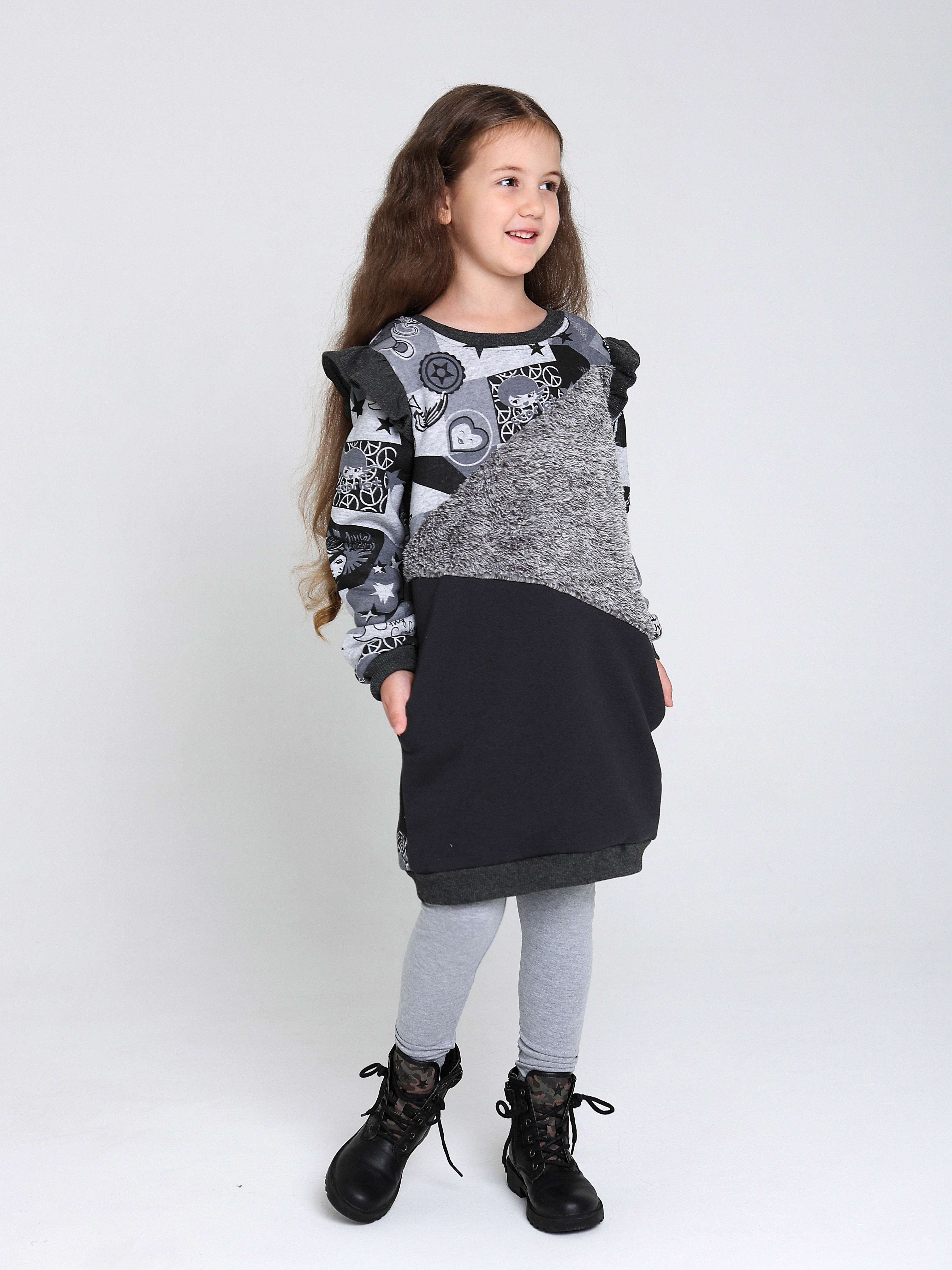 Платье-худи АЙАС 27-644-25-03 - фото 5