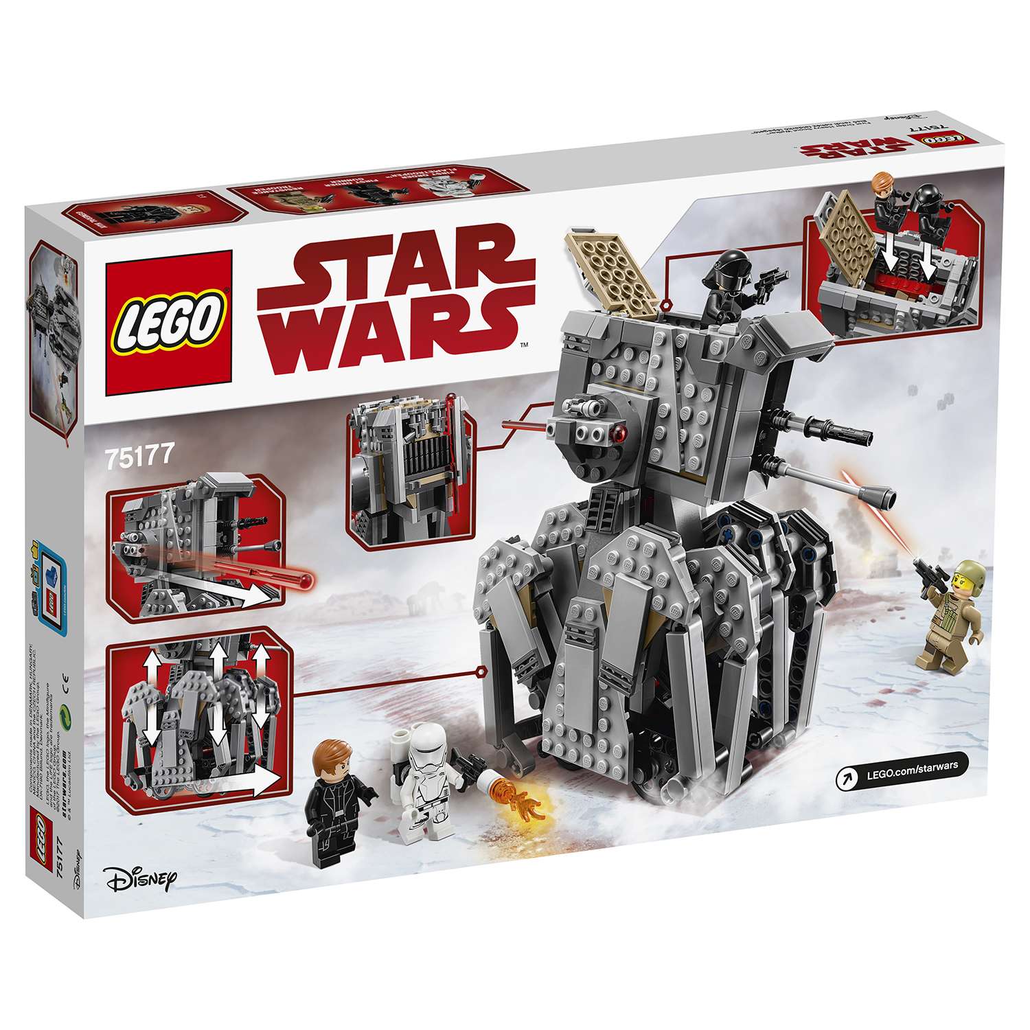 Конструктор LEGO Star Wars Разведывательный шагоход блочный - фото 3