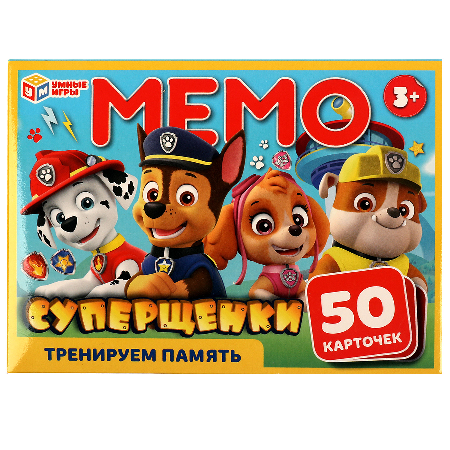 Настольная игра Умные игры Мемо Суперщенки - фото 1