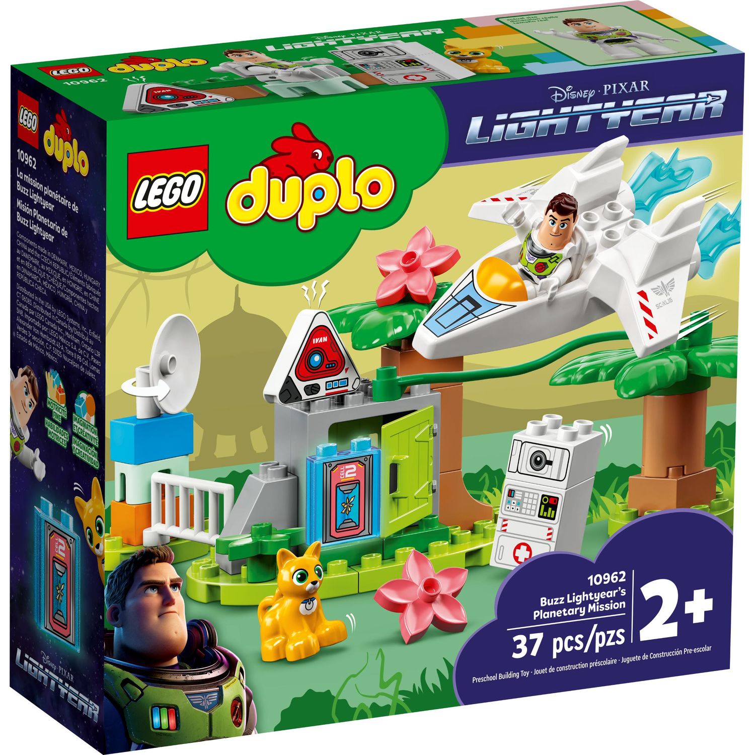 Конструктор LEGO DUPLO BuzzLightyear PlanetaryMission 37 дет. - фото 1