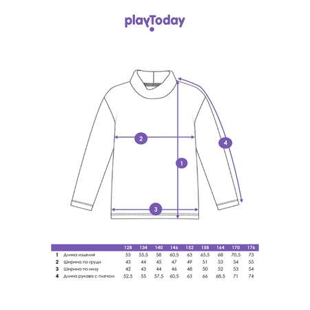 Водолазка PlayToday