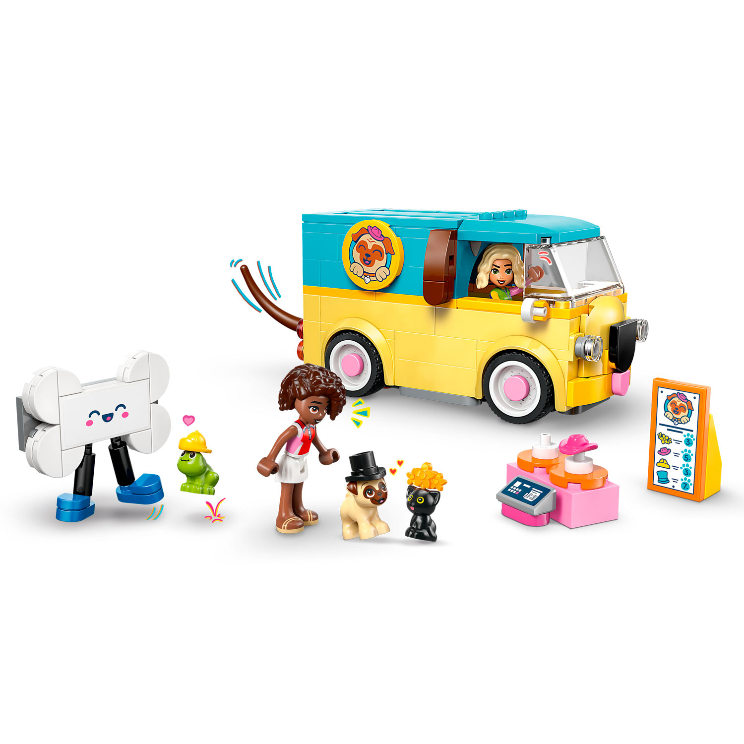 Конструктор LEGO Friends Фургон 237 дет. - фото 5