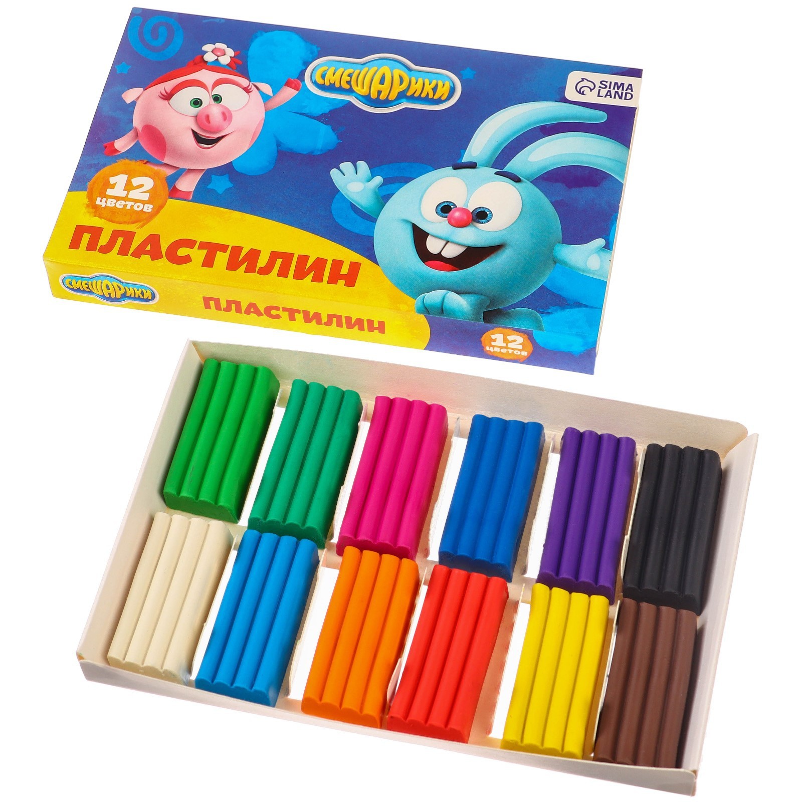 Пластилин Смешарики - фото 6