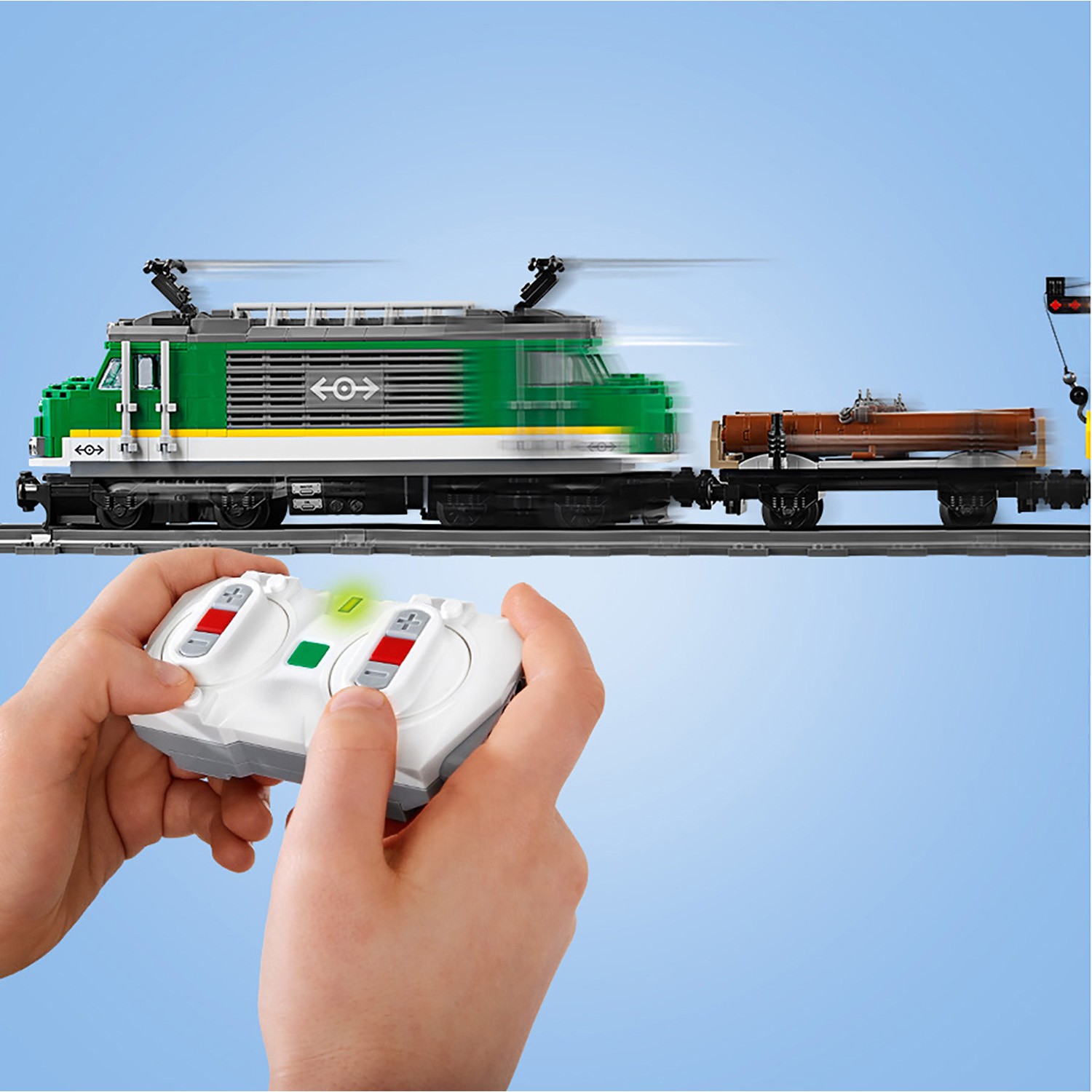 Конструктор LEGO City Trains Товарный поезд - фото 9