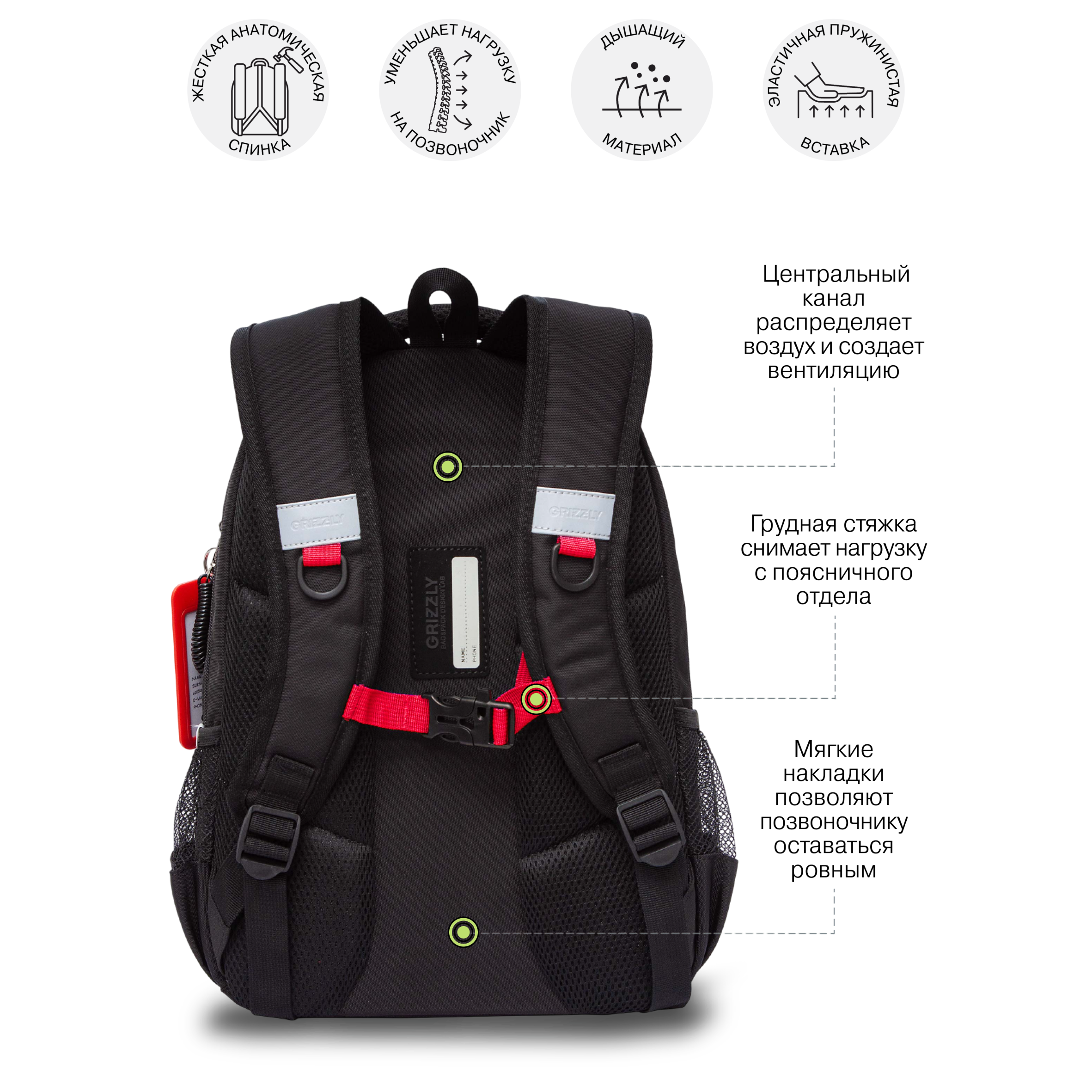 Рюкзак Grizzly - фото 8