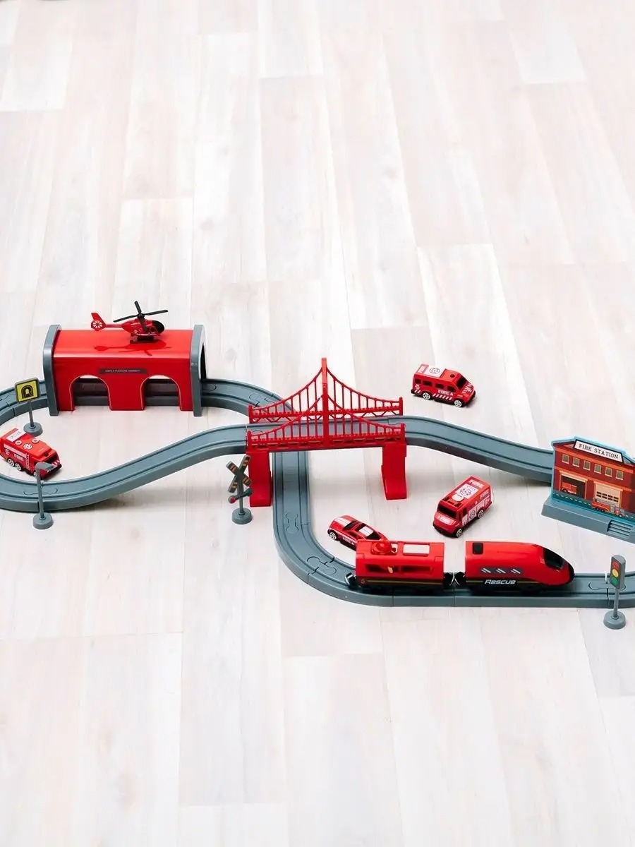 Набор железнодорожный Givito G201-007 - фото 10