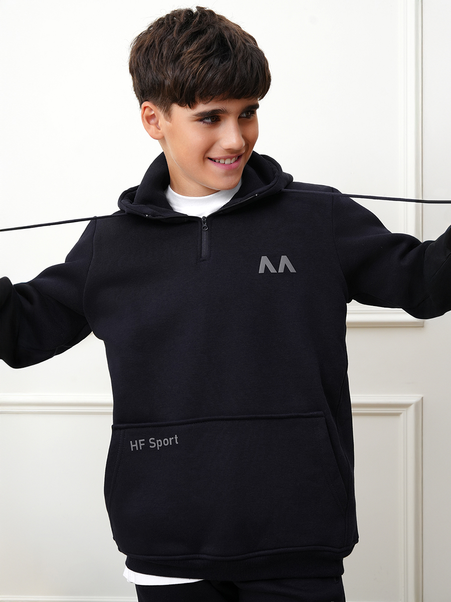 Худи и брюки HappyFox HFJKD7096т.синий - фото 9