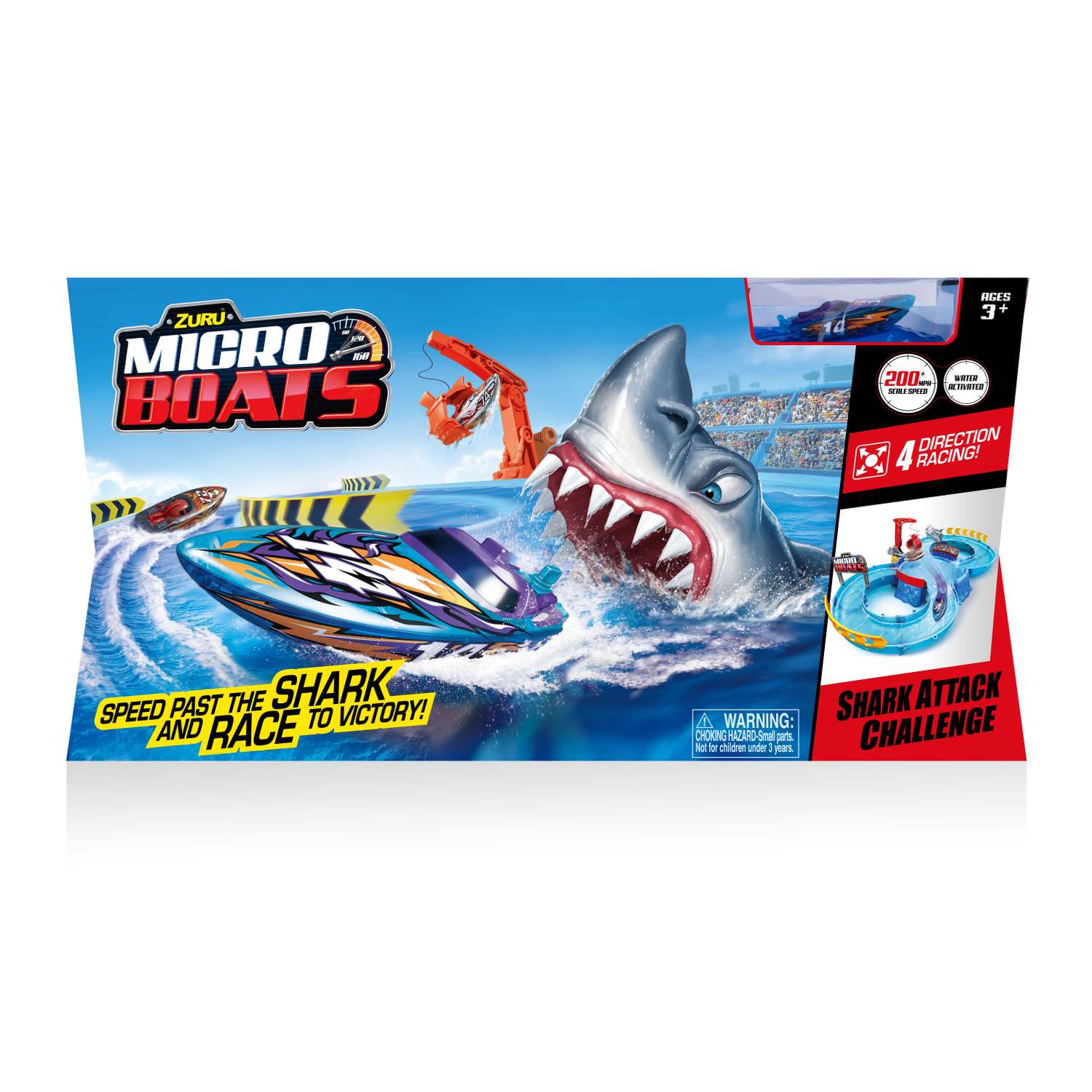 Трек ZURU MICRO BOATS Shark Attack 25263.0 - фото 7