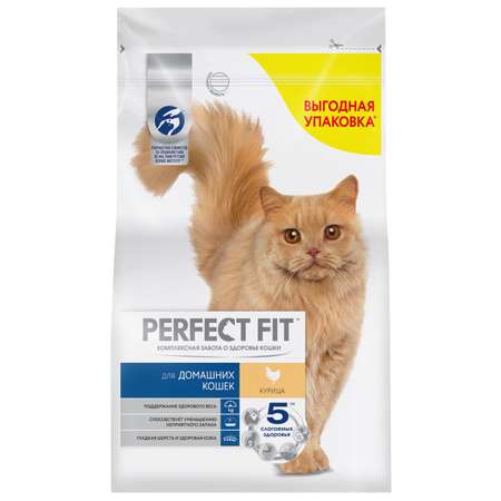 Корм сухой для кошек PerfectFit 2.5кг курица