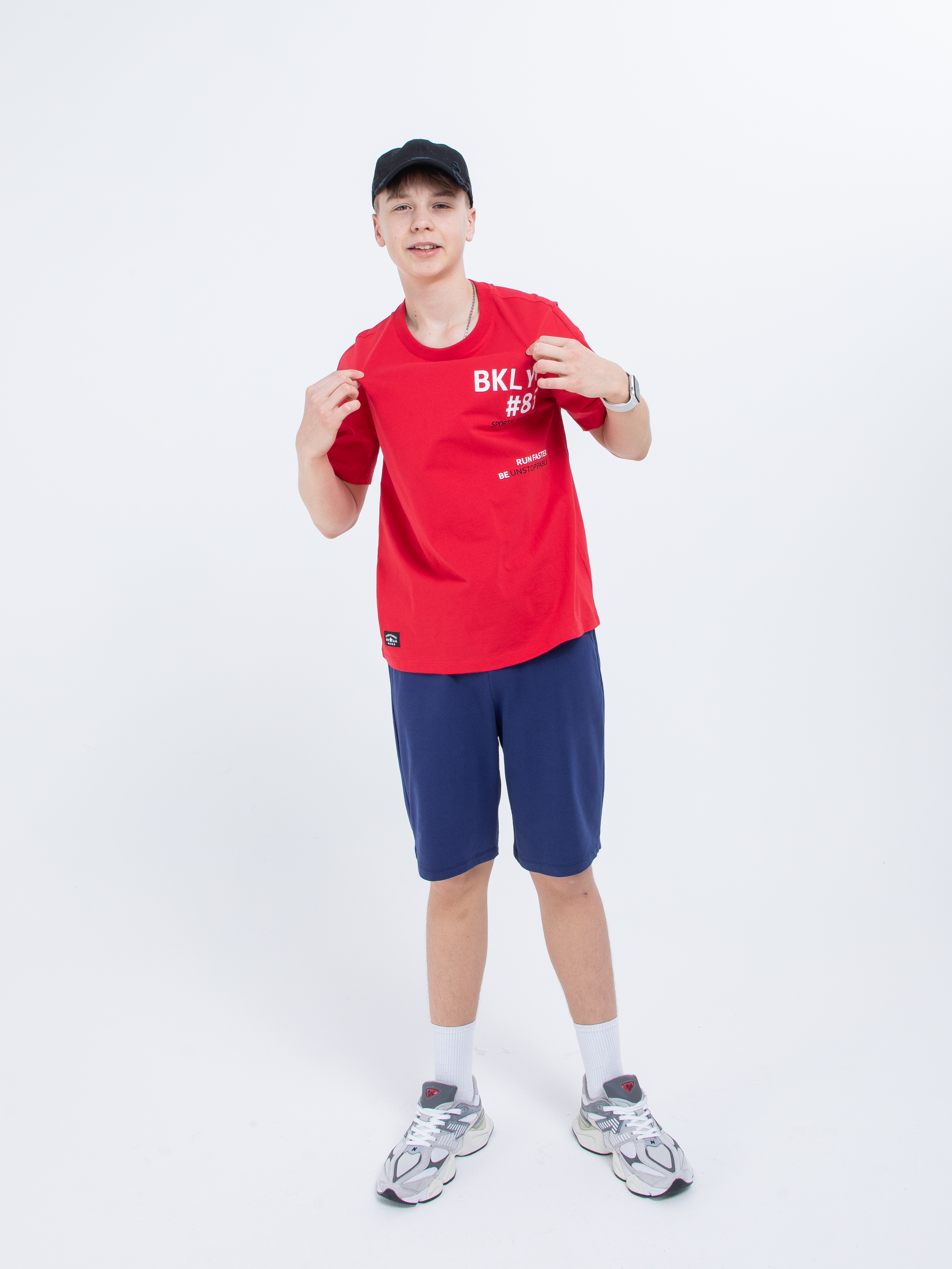 Футболка STELLA MODA 11213_красный - фото 10