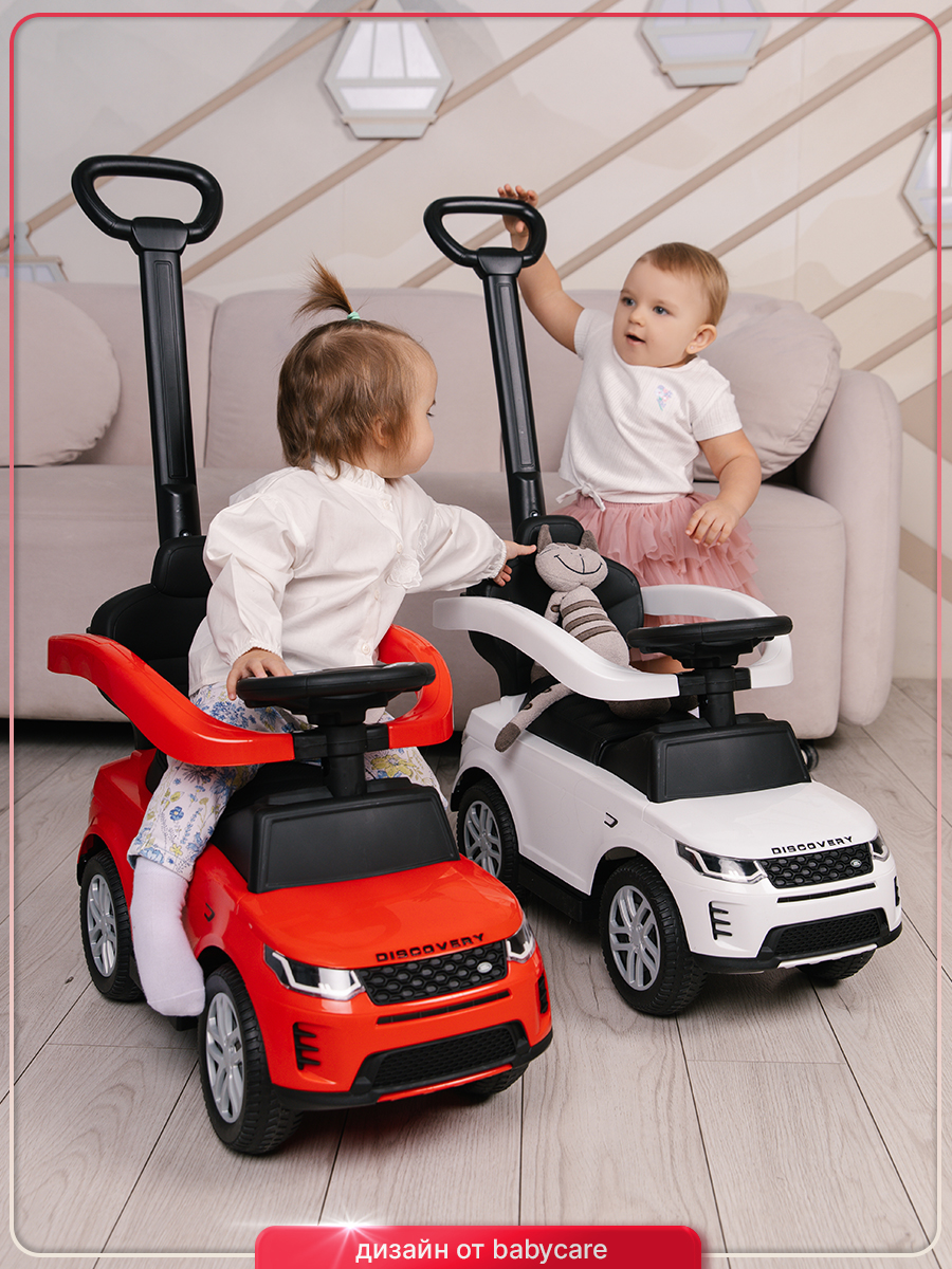Каталка BabyCare Land Rover черный - фото 15