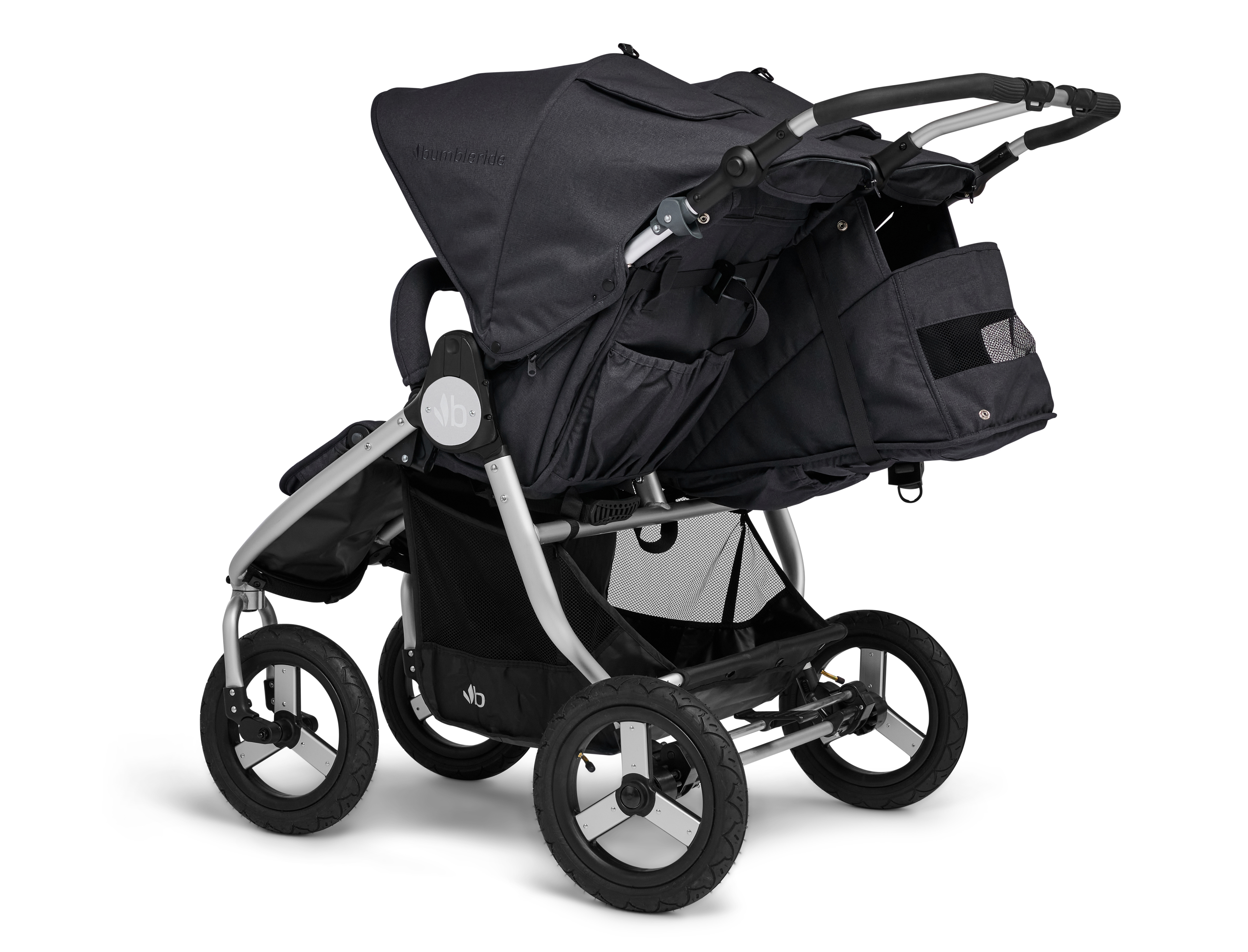 Коляска прогулочная Bumbleride Indie Twin / Dusk Premium - фото 5