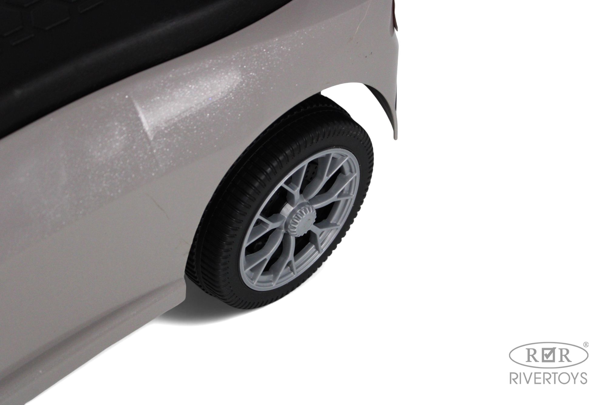 Каталка RIVERTOYS Z004ZZ-A-GREY серый - фото 5
