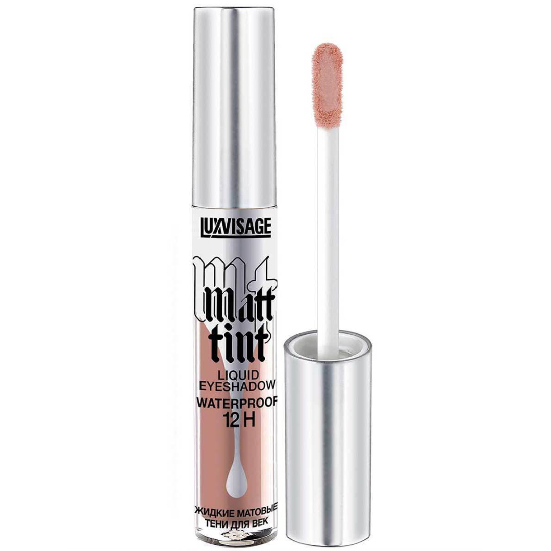 Тени для век жидкие Luxvisage Matt Tint матовые тон 107 Rose Beige - фото 2