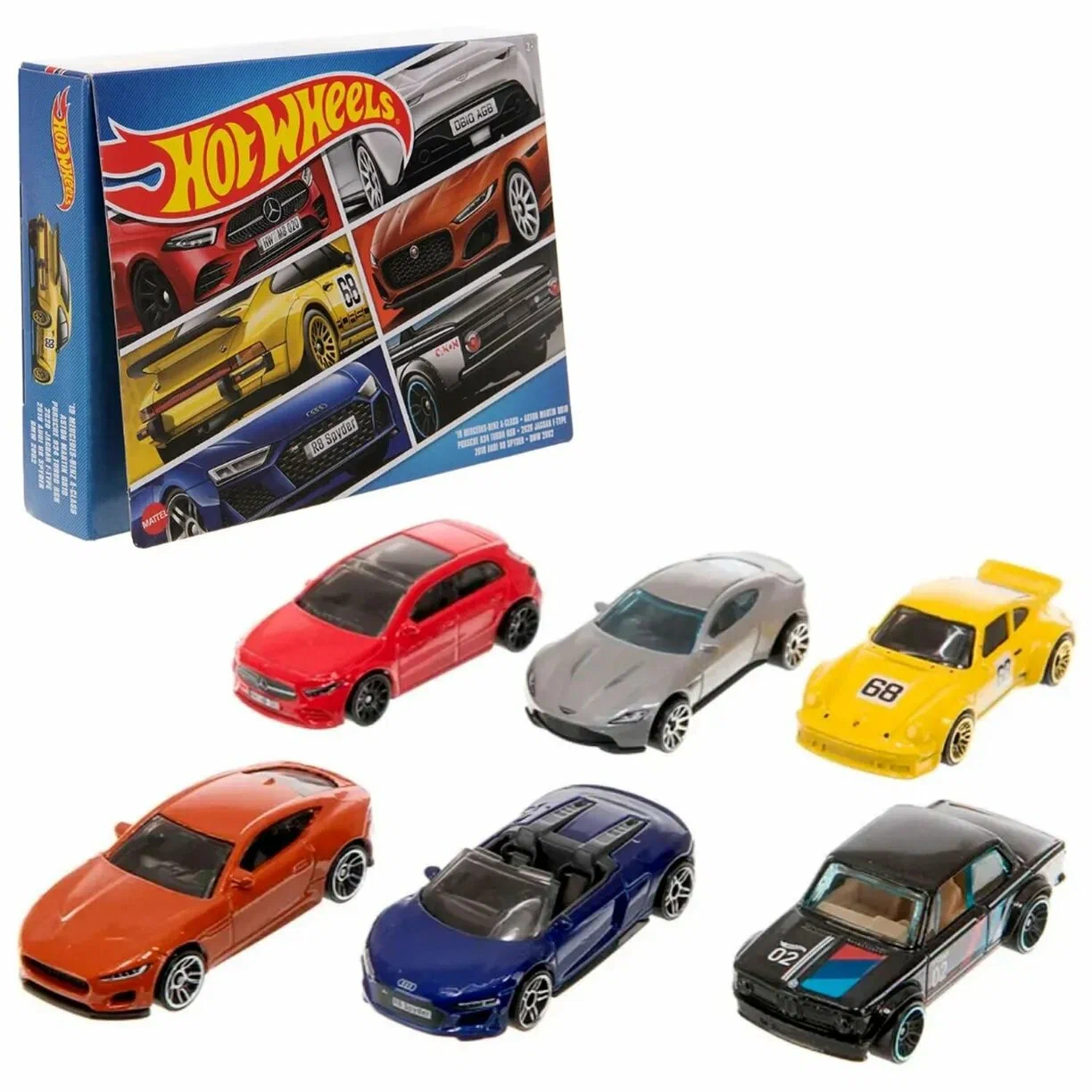 Автомобиль Hot Wheels Классика 6шт 1:64 HLK51 - фото 1