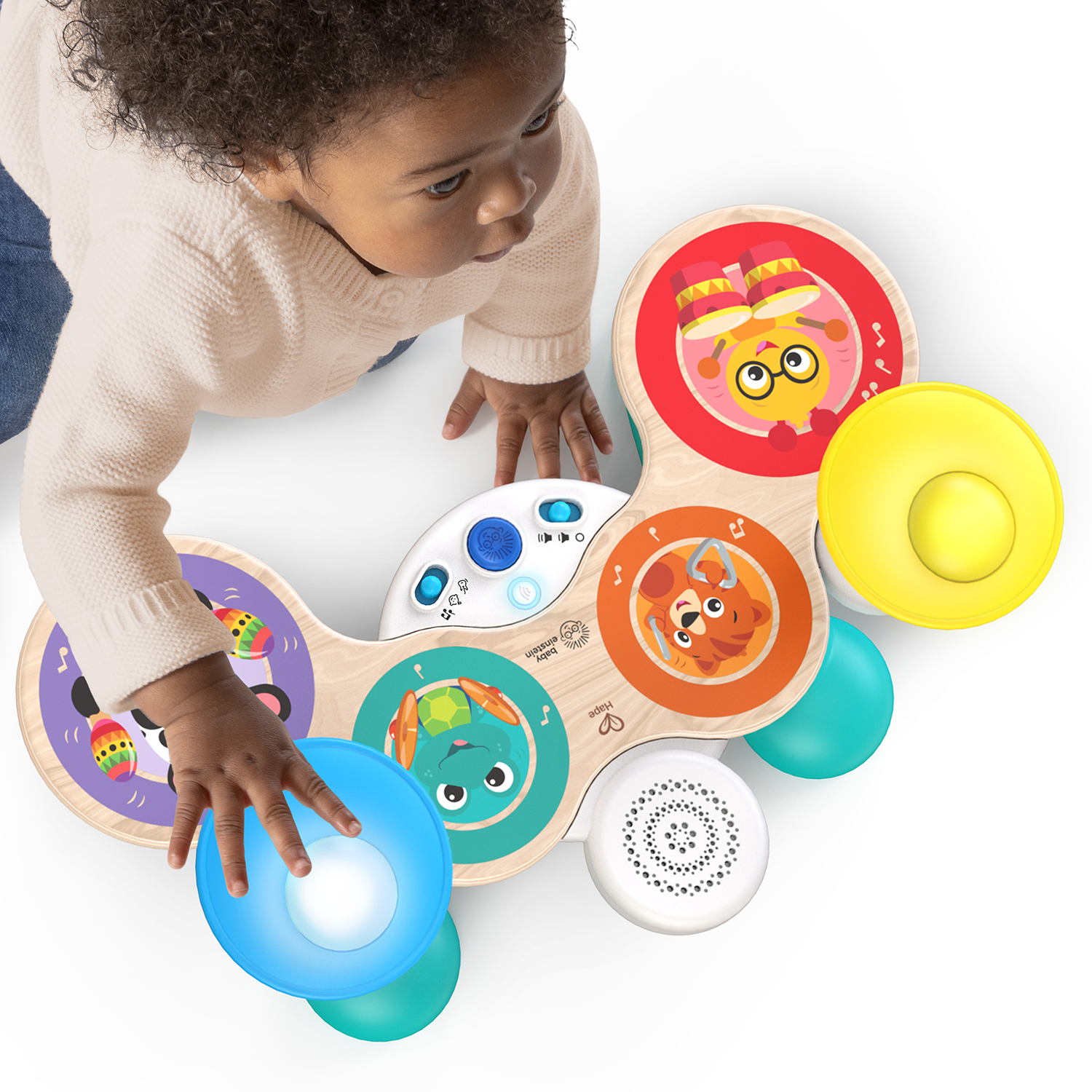 Игрушка музыкальная Hape Сенсорная барабаны - фото 2