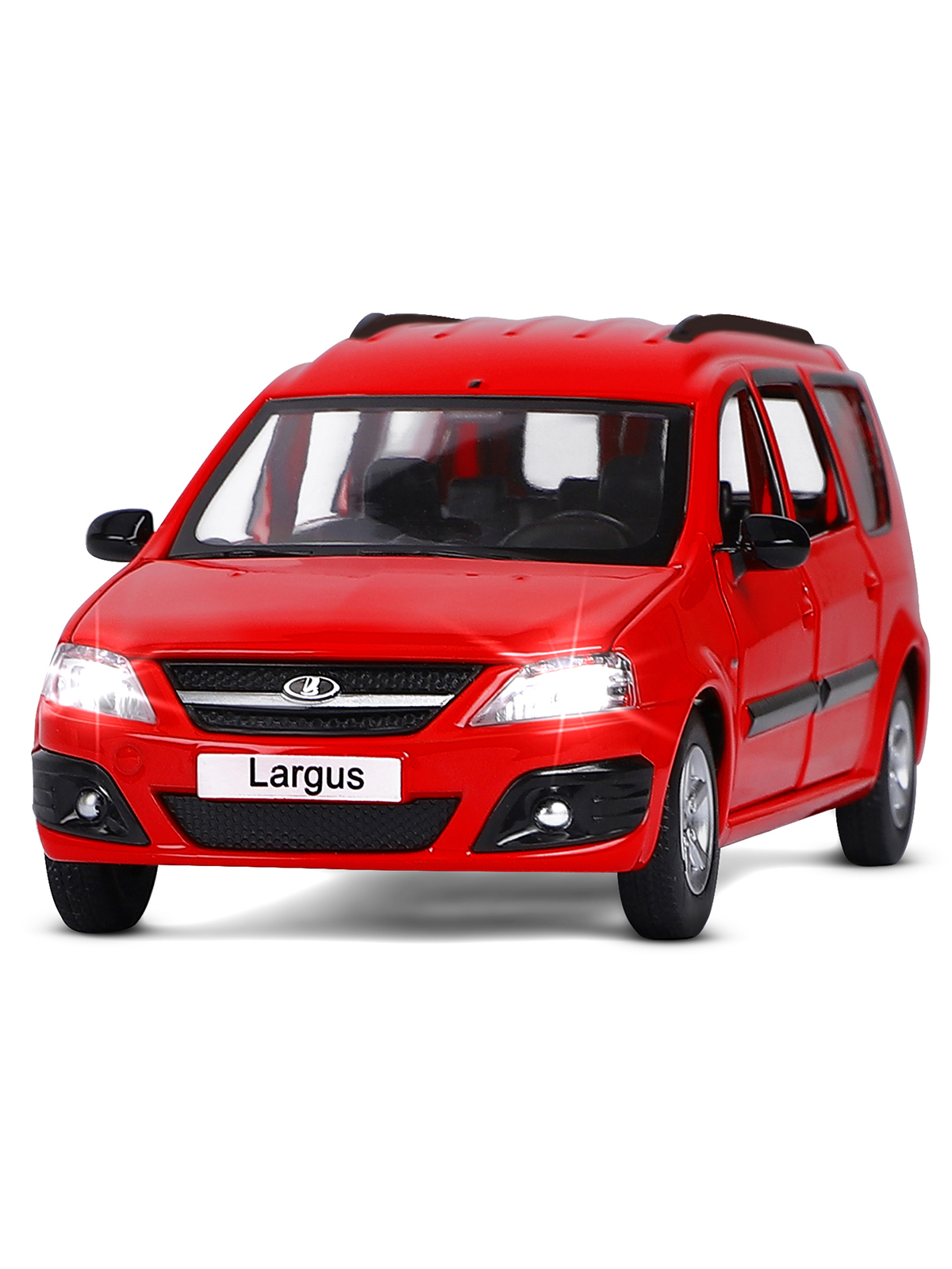 Автомобиль АВТОпанорама LADA Largus 1:24 JB1251419 - фото 6