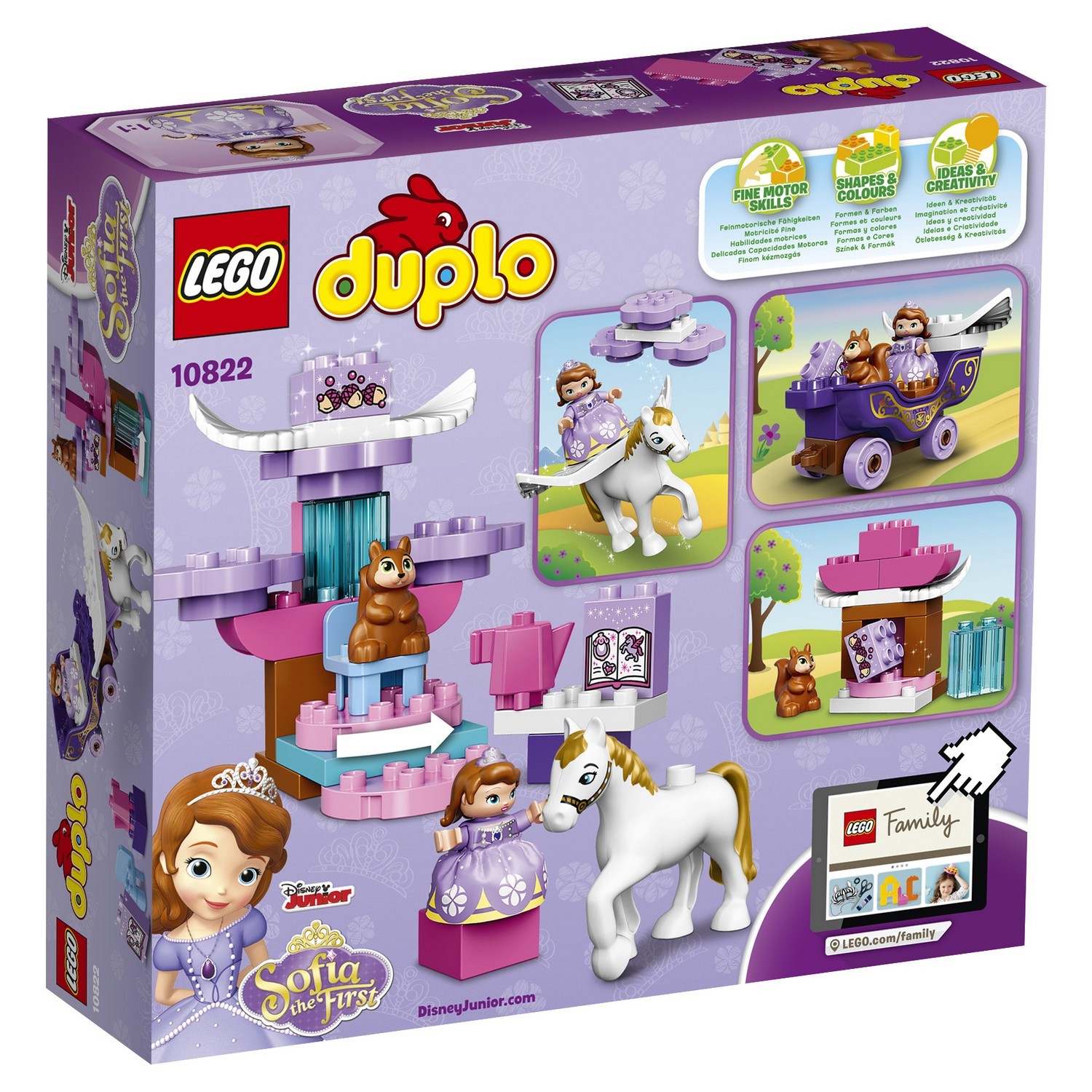 Конструктор LEGO DUPLO Карета Софии Прекрасной блочный - фото 3