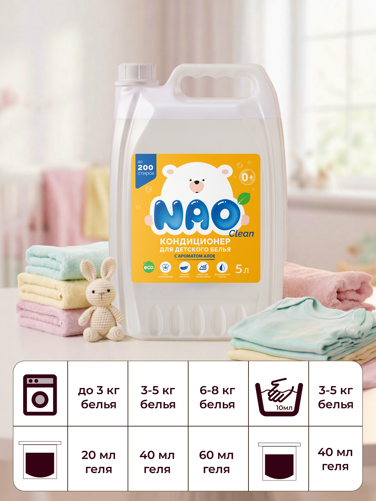 Кондиционер NAO Детский 5 л - фото 1