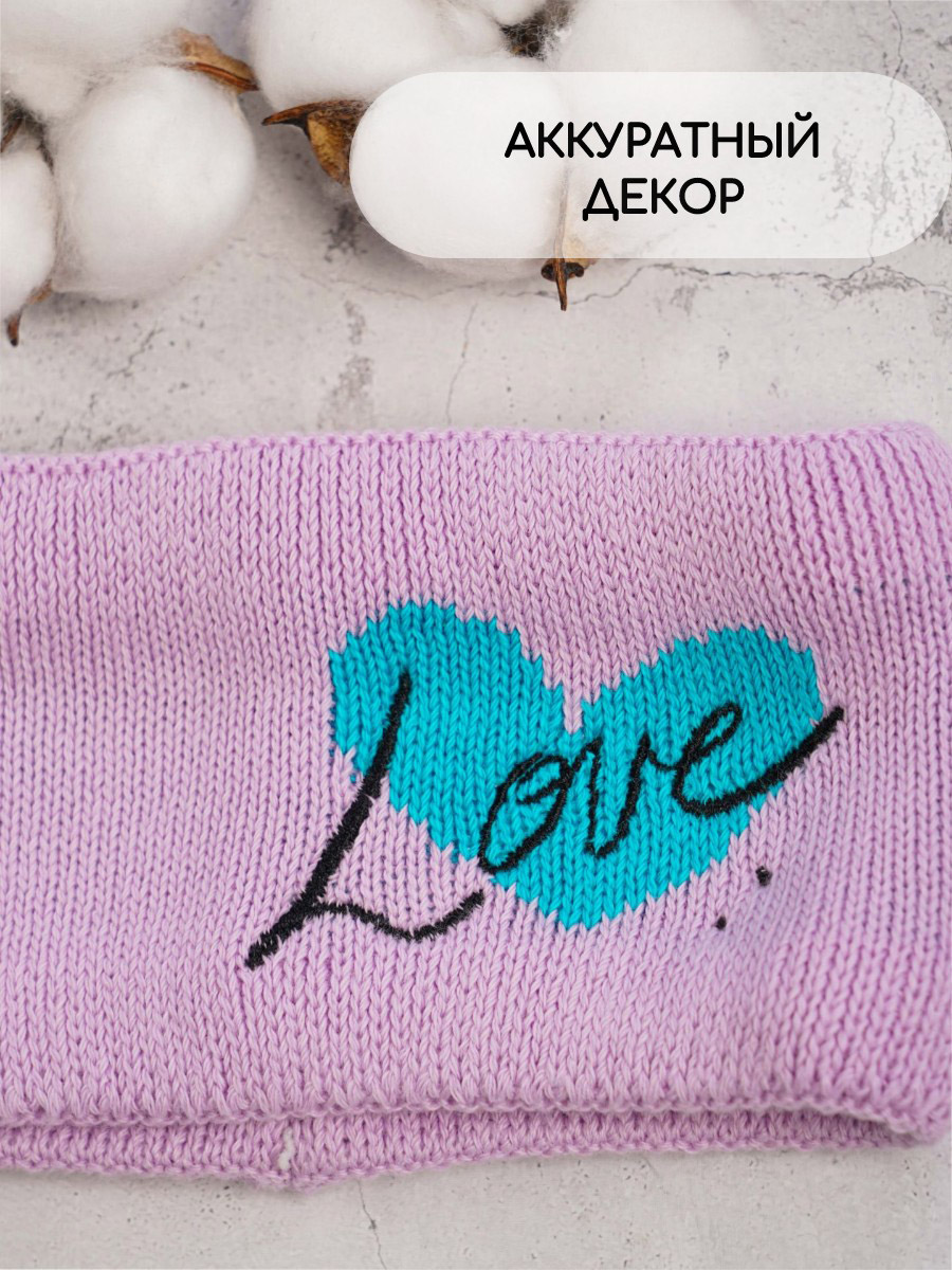 Повязка ПриКиндер G-Sp22241 Цвет: Сиреневый - фото 4