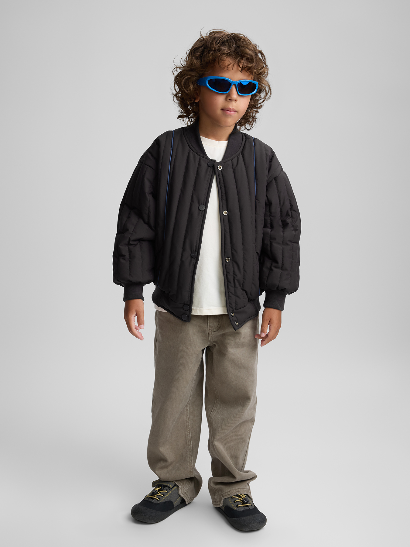 Бомбер Happy Baby 88662_dark-chocolate - фото 3