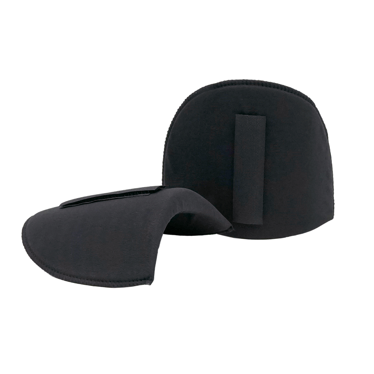 Плечевые накладки Prym полумесяц с липучкой для шитья блузок рубашек M - L 160х115х15 мм черный 993817 - фото 1