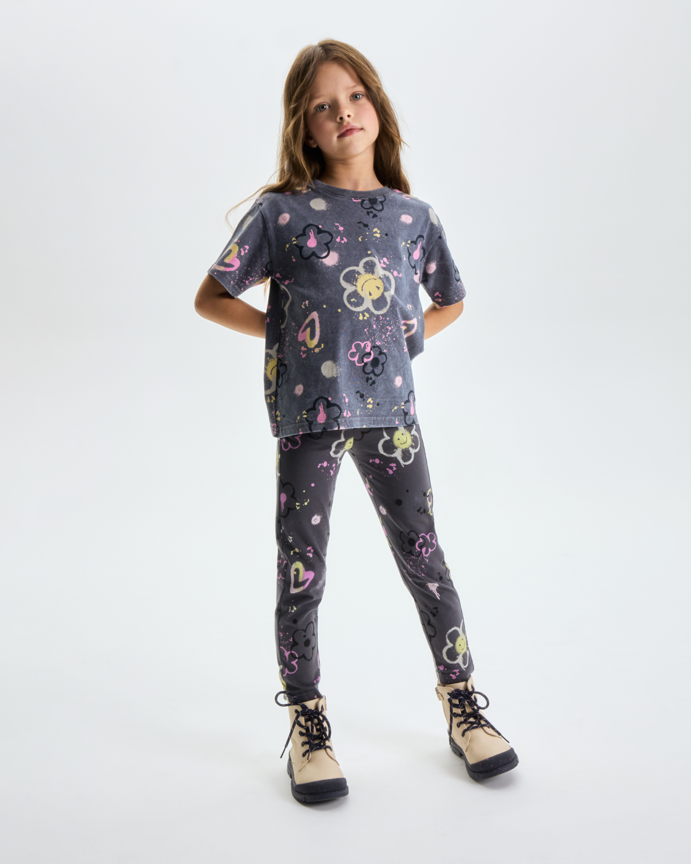 Легинсы Futurino Fashion W25FF-2GJ60kg-DG - фото 1