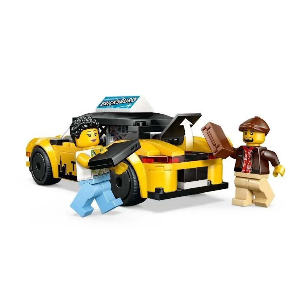 Конструктор LEGO City Желтое такси 122 дет. - фото 2