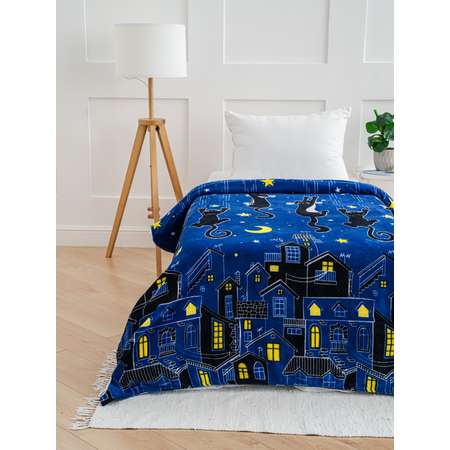 Плед PAVLine Аэро Софт Котики ночные 150 x 200 см